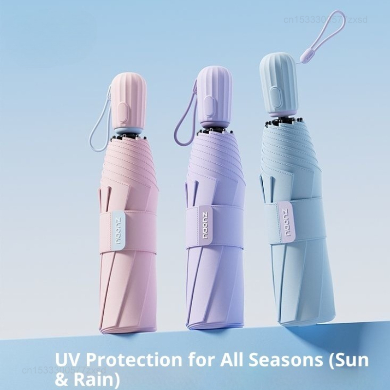 Women'S Fashion Umbrella - ZUODU Mini Katlanır Şemsiye Güneş Kadın