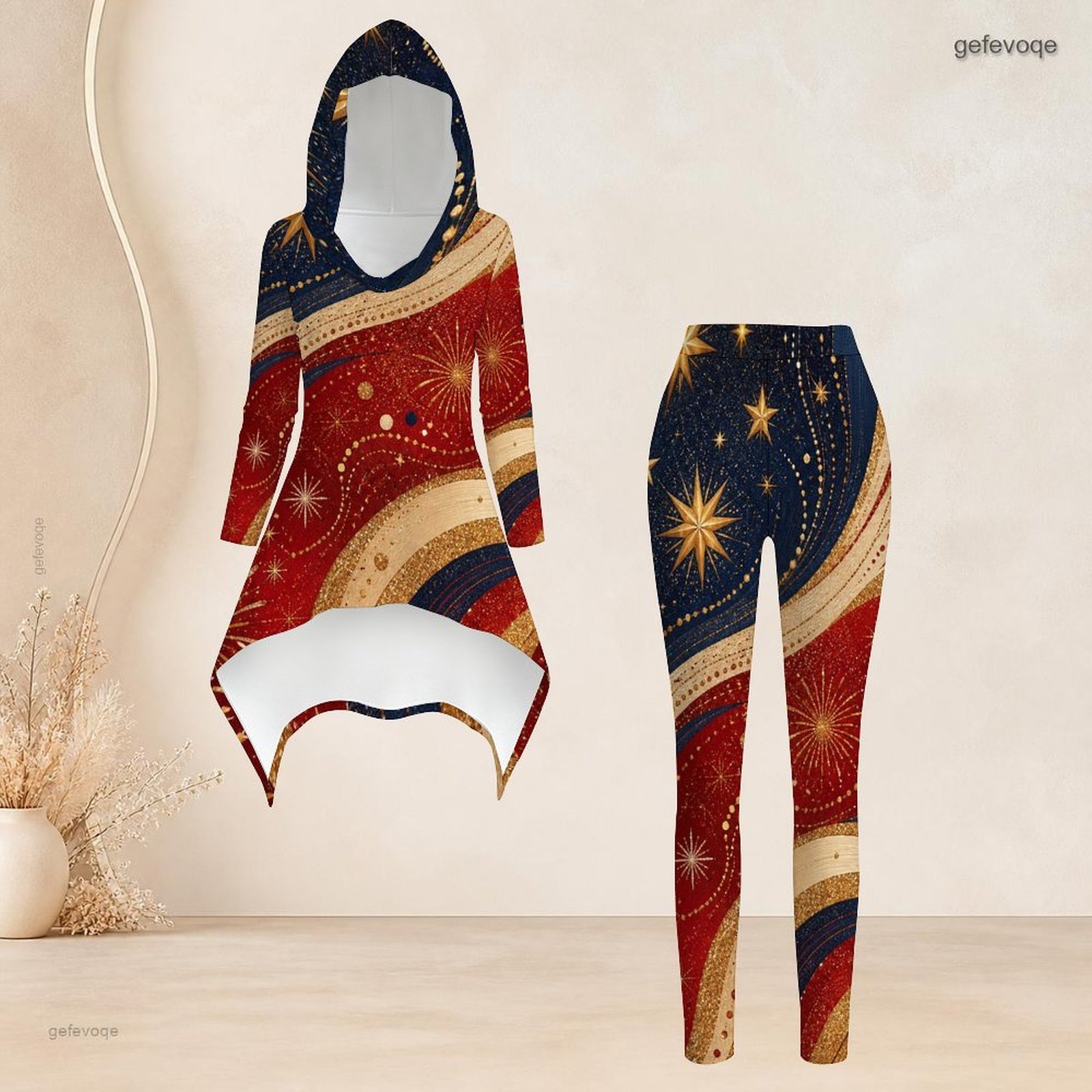 Women'S Fashion Suit - Moda Kadın Günlük 2 Parça Takım