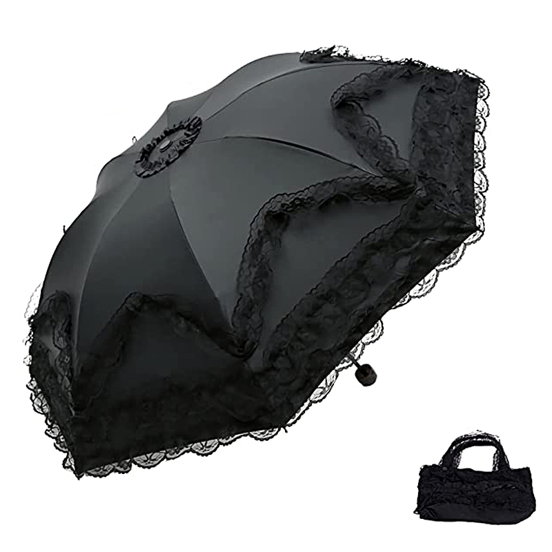 Women'S Fashion Umbrella - Moda dantel güneş şemsiyesi güçlü rüzgar