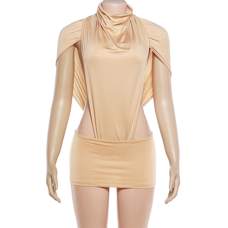 Kadınlar İçin Tek Renk Yanları - Turtleneck Bodysuit incelemesi ve fiyatı